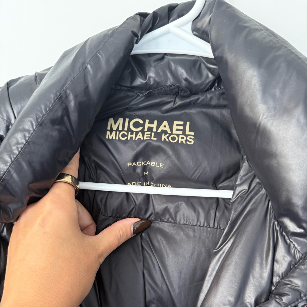 Michael Kors packable quilted puffer jacket - Picture 2 of 11